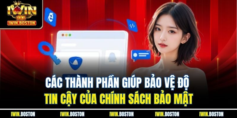 Các thành phần giúp bảo vệ độ tin cậy của chính sách bảo mật