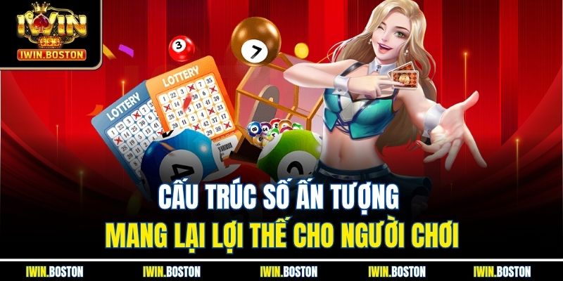 Cấu trúc số ấn tượng mang lại lợi thế cho người chơi