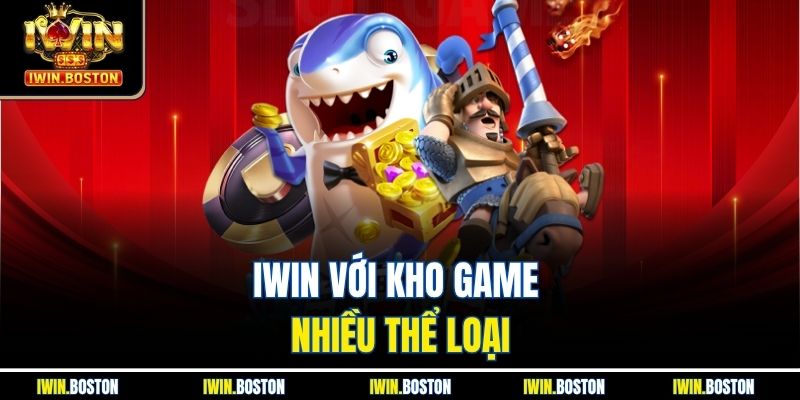 Iwin với kho game nhiều thể loại